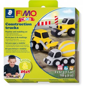 Coffret Fimo Kids Form&Play - Camions