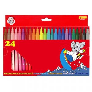 Stylos fibre Sense - 24 stylos