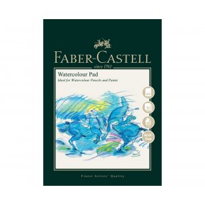 Bloc aquarelle Faber-Castell 300gr Spirale - A3