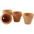 Pots en terre cuite - 3,4 cm - 48 pcs