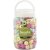 Perles en bois - couleurs vives - 400 ml