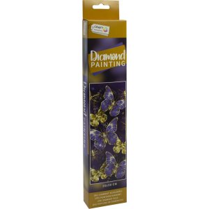 Papillons de peinture de diamant