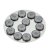 Aimants  14 mm - 12 pcs. rond