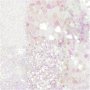 Paillettes et paillettes - blanc - 6 x 5 g