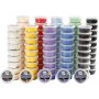 Silk Clay - couleurs mlanges - 10 x 10 x 35 g