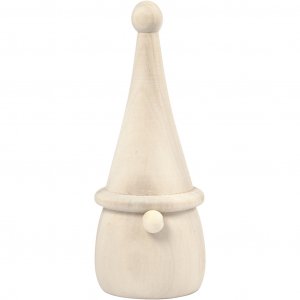 Figurine en bois - Elfe - 16cm