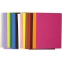 Caoutchouc dcoratif - couleurs mlanges - A4 - 30 pcs