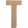 Lettre en carton - T - 5 cm