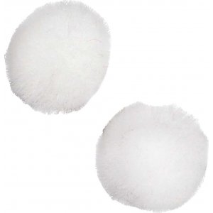 Pompons - blanc - 200 pcs