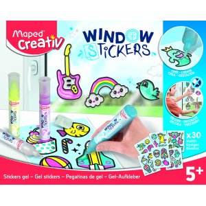 Coffret enfant - Maped - Stickers fentre (5+ ans)