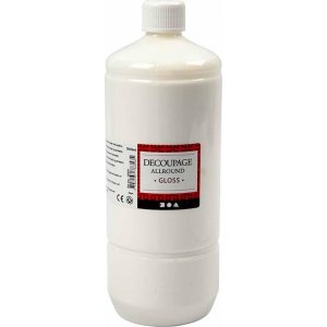 Vernis de dcoupage - polyvalent - brillant - 1000 ml