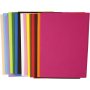 Caoutchouc dcoratif - couleurs mlanges - A4 - 30 pcs