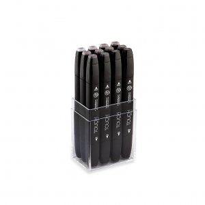 Touch Twin Marker 12pcs - Gris Chaud