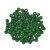 Perles en bois 4 mm - vert fonc 150 pcs. diamtre du trou 1,5 mm