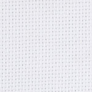 Tissu  broder Ada extra doux - blanc - 50x50 cm, 70 carrs par 10 cm