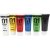 Peinture scolaire - Acrylique - couleurs standards - brillante - 6 x 20 ml