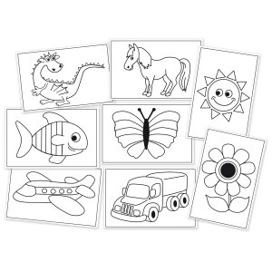 Carte  coudre 17x11 cm 48 pcs/fp