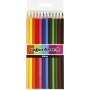 Crayons de couleur Colortime - couleurs mlanges - 12 pcs