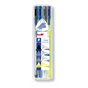 Bureau mobile Triplus - 4 stylos