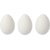 Oeufs en plastique - Blanc - 12 pcs