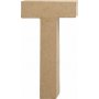 Lettre en carton - T - 5 cm