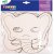 Masques en papier animaux 16 pcs