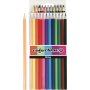 Crayons de couleur Colortime - couleurs mlanges - 12 pcs