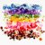 Perles en plastique  facettes Harmony - mixtes - couleurs mlanges - 7 x 250 g