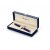 Stylo plume Waterman Exception Slim Laque - Garniture Argent - Bleu Fin