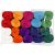 Rouleaux de papier crpon - couleurs mlanges - 20 rouleaux