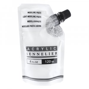 Mdium Acrylique Sennelier 120Ml - Pte  Modeler Abstrait