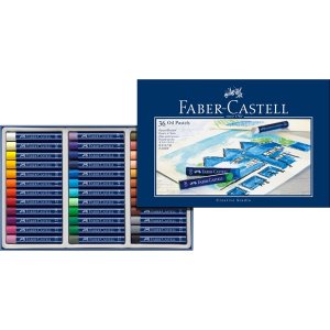 Set de pastels  l'huile L Goldfaber - 36 crayons