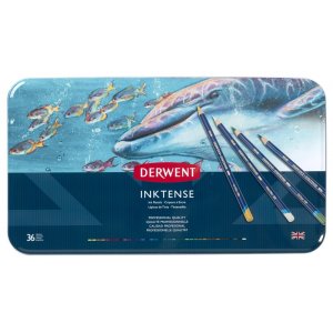 Derwent Inktense - 36 stylos