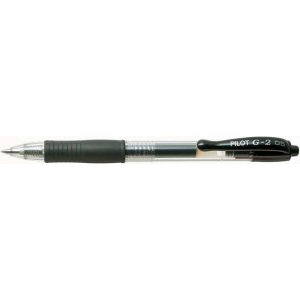 Stylo  bille Pilot G2 (0,5) - Noir