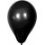 Ballons - noirs - 23 cm - 10 pcs