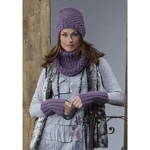 Patron tricot - Echarpe polo, bonnet et chauffe-pouls