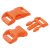 Boucle clic 16/20 mm - orange