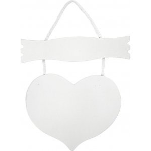 Coeur avec signe - 10 pcs