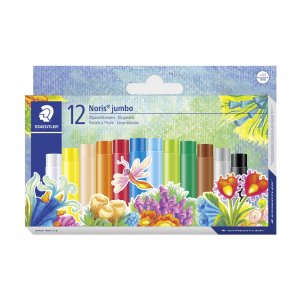 Pastel  l'huile Noris Jumbo 11mm - 12 crayons