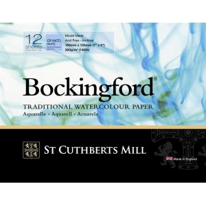 Bloc aquarelle Bockingford 300 G - Press  froid