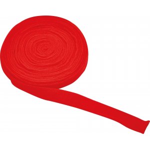 Tissu tricot tubulaire 6 cm rouge