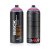 Peinture en arosol Montana Noir 400ml - Illusion