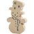 Figurine en carton avec lumire intgre - bonhomme de neige - 5 cm