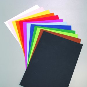 Papier couleur 50 x 70 cm - 10 feuilles - 130 g/m