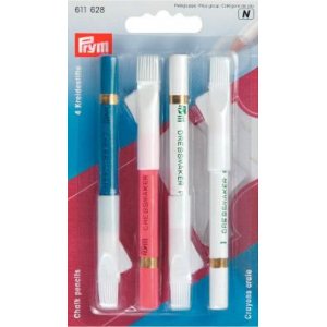 Stylos marqueurs avec pinceau de couleurs mlanges. 4 pices