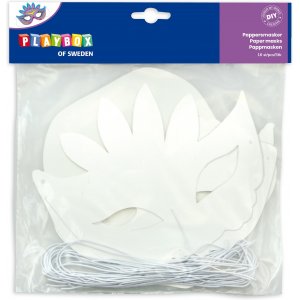 Masques en papier - 16 pcs