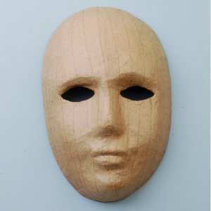 Masque 21,5 x 13,5 cm - Visage