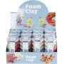 Foam Clay - couleurs pailletes - couleurs mtalliques - 12 sets