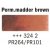 Aquarelle Rembrandt 5 ml - Vernis brun permanent