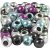 Mlange Congo - couleurs mtallises - 10 mm - 125 ml